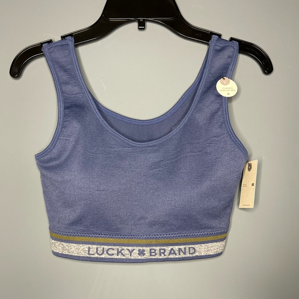 NEW LUCKY BRAND SPORTS BRA    SIZE : L